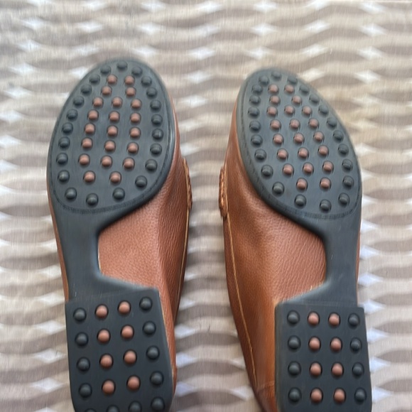 Kelly & Katie Leather Tan Loafers - Picture 4 of 5